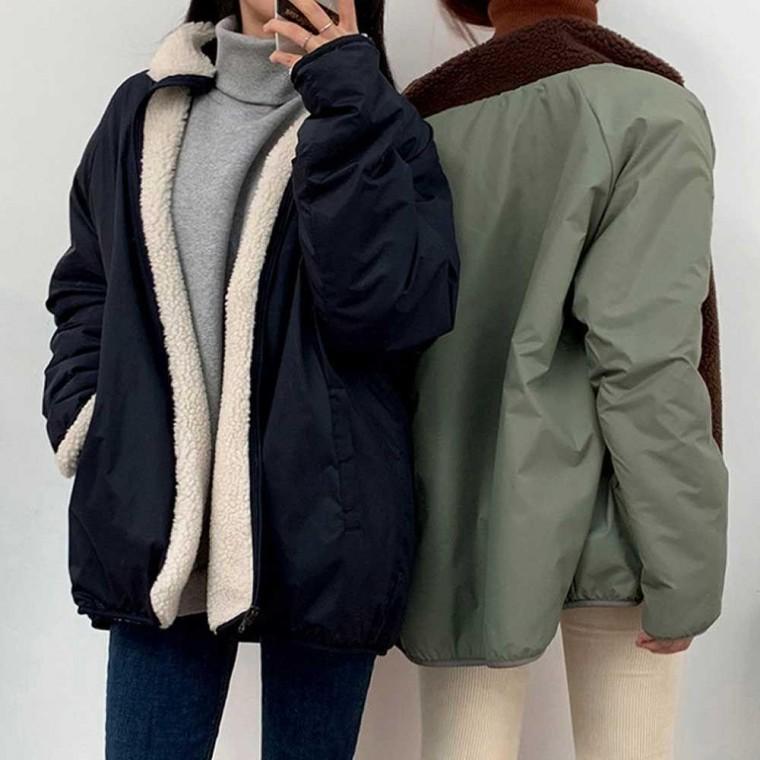 여자 아우터 요즘 유행 점퍼 가을후 겨울 리스 나들이 패션 코디 여성용 캐주얼 10대