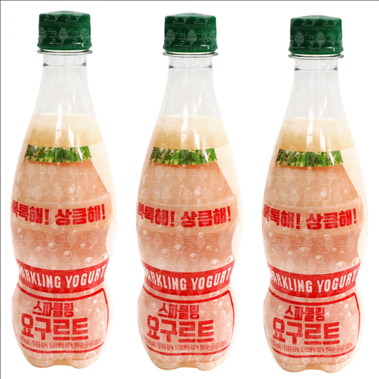 스파클링 요구르트 400ml 3개