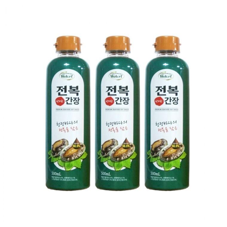 맛더한 전복간장 500g 3개
