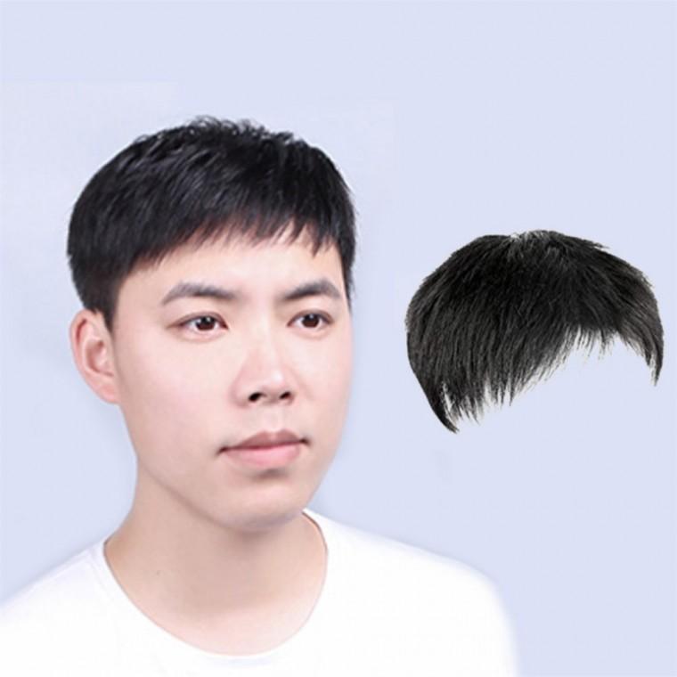 인모 남자 정수리가발 소형 자연밀착남성가발