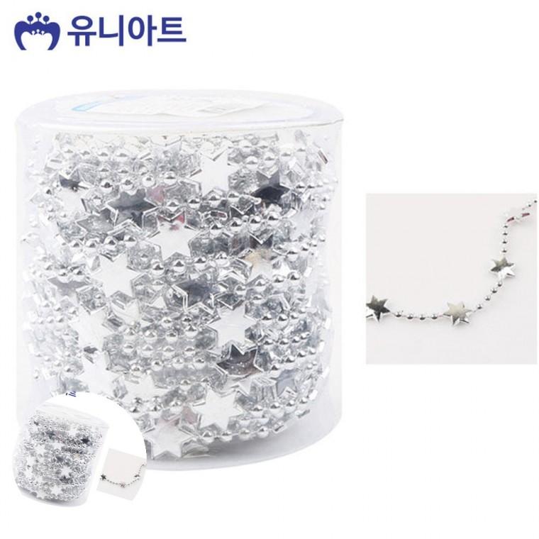 키링부자재별 비즈공예비즈 비즈줄 비즈팔찌부자재 비즈공예줄 롤체인줄 은색