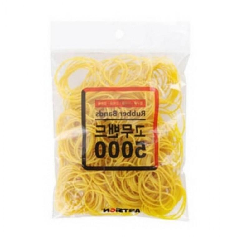 고무밴드 5000 노란고무줄 포장용고무줄