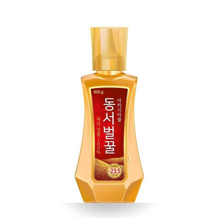 국산 아카시아 꿀 600g 벌꿀 생꿀 선물용