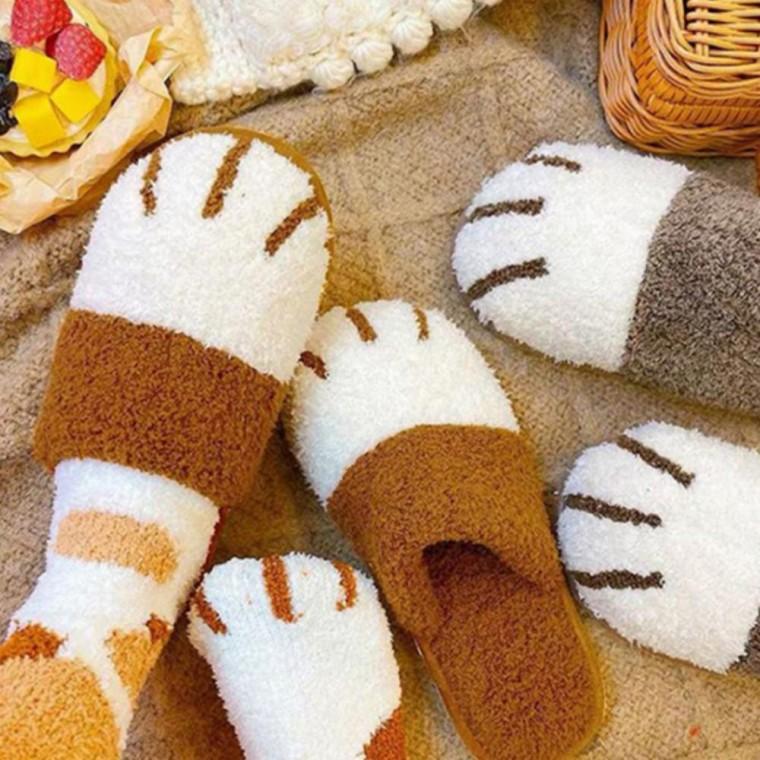 깜찍한 룸슈즈 고양이 거실화 슬리퍼 고양이룸슈즈