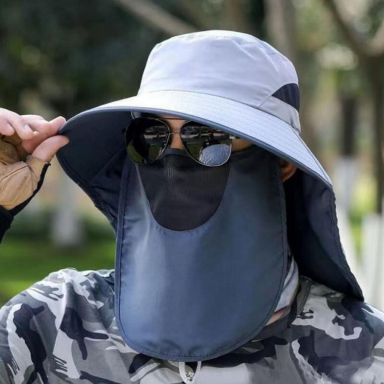 벙거지 모자 버킷햇 챙넓은 마스크 올커버 등산