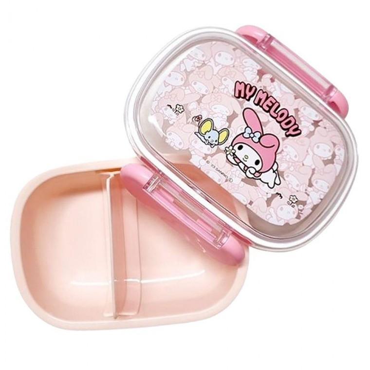 칸막이도시락통 1단 1P 숨바꼭질 270ml 돔형 도시락 점심