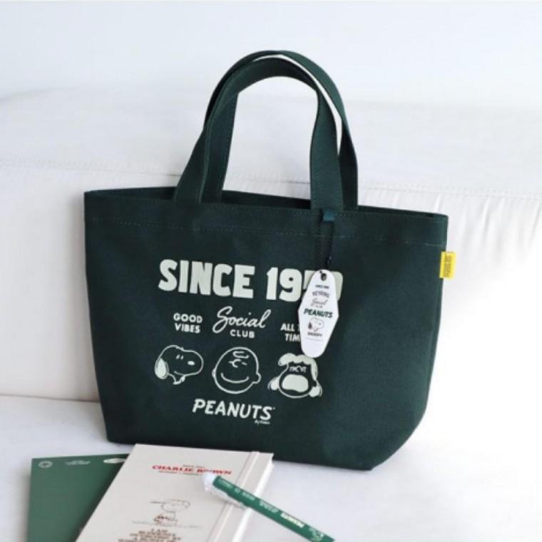 피너츠 토트백 75주년