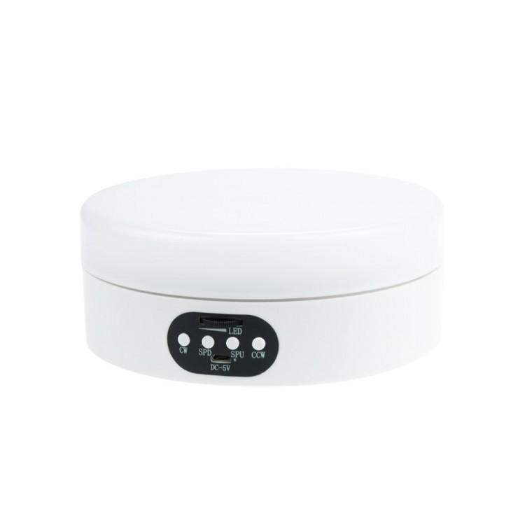 LED 회전 스탠드 16cm 진열대 전시대 턴테이블