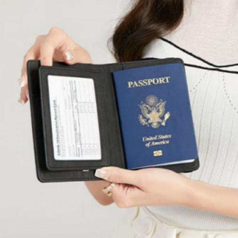 지갑 해외여행 카드 여권보관 Case 파우치 여권케이스 수납 해킹방지 여행 Passport