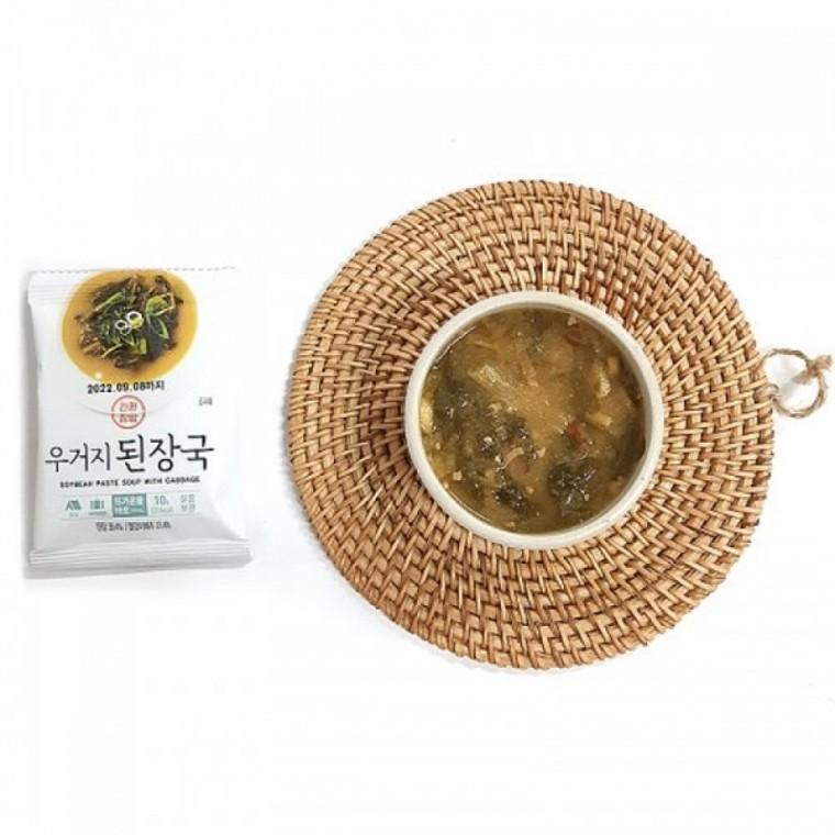 VT 즉석국 동결건조 블럭국 우거지된장국 10g 5P