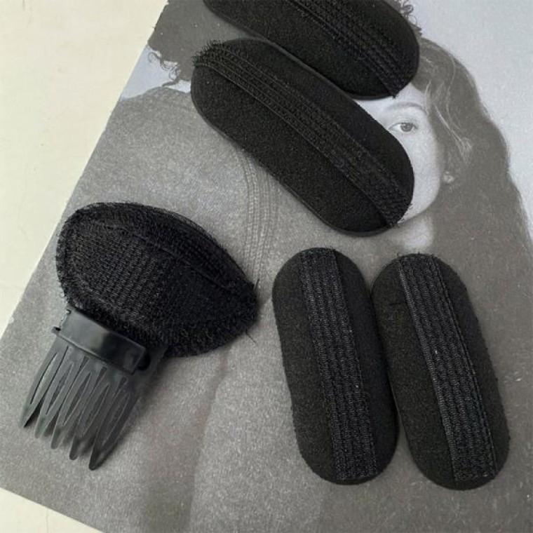 여성 볼륨 헤어 뽕핀 정수리 뒷통수 볼륨업