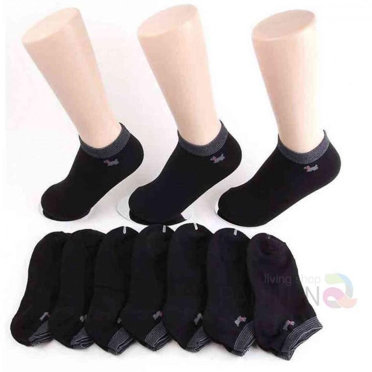 여자 양말 검정 작은강아지 10켤레 발목삭스 여성패션양말 데일리양말 신발양말 검정양말