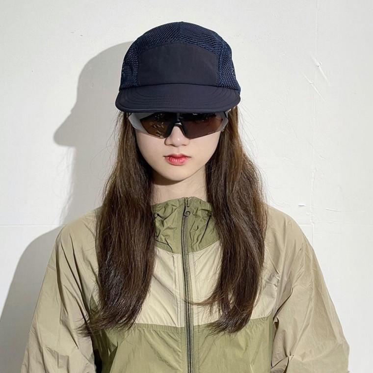 쿨메쉬 숏챙 러닝 모자 등산용 캡모자 챙짧은 볼캡 통풍 좋은 스포츠 야외