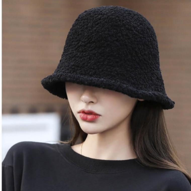 따뜻한 후리스 벙거지 버킷햇 3컬러 캐주얼모자 뽀글이 따뜻한모자 털모자