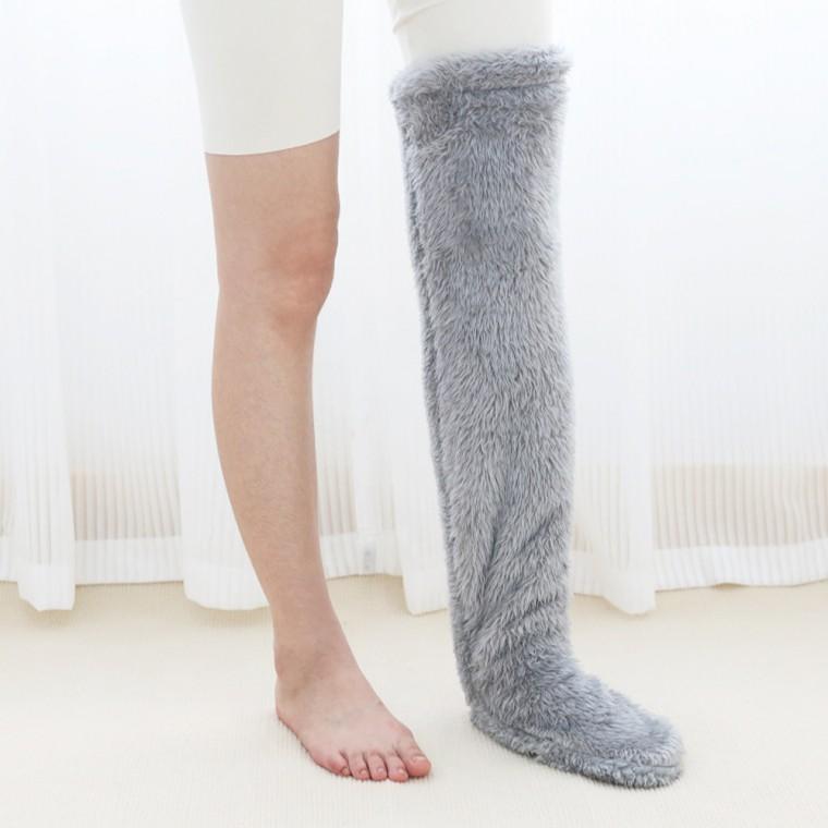 후리스 롱수면양말 양털 임산부 보온 겨울 수면양말