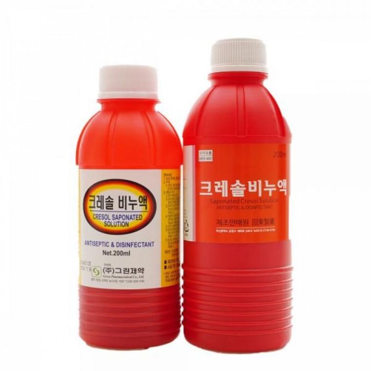 크레졸 크레솔 크레졸비누액 소독약 원액 야생동물퇴치 5개