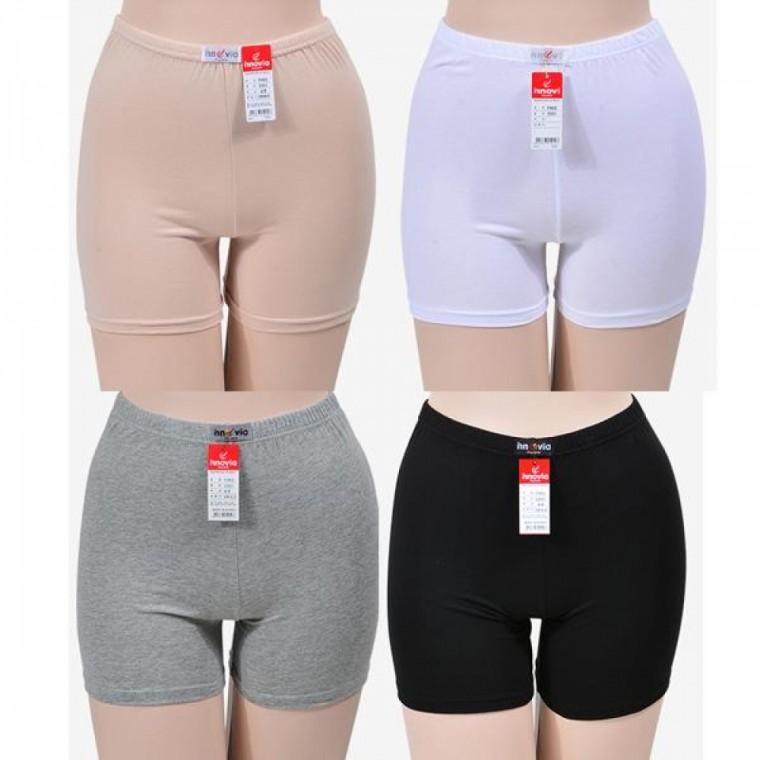 (이노비아)무지 3부 데일리 면스판 속바지