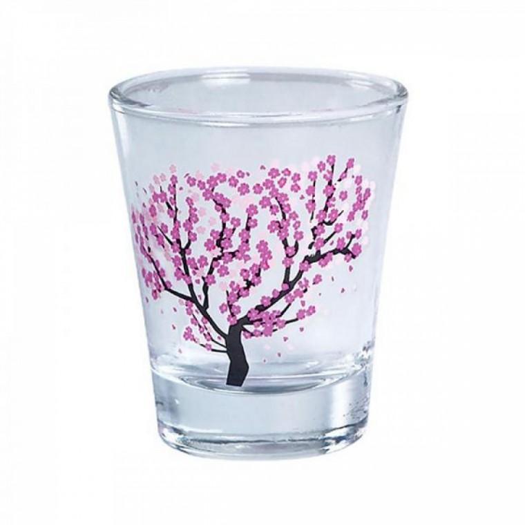 벚꽃 소주잔 술따르면 꽃피는 술잔 1P DD-12235