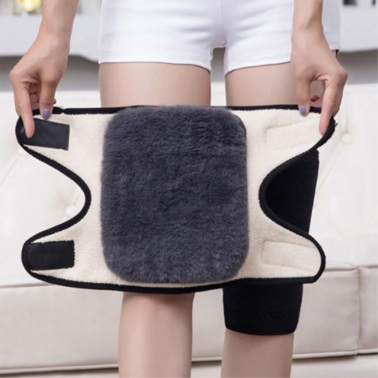 무릎보온대 다리보온 무릎보호 무릎따뜻하게 융털 방한무릎보호대 겨울무릎보호대 발토시 시린무릎 방한대