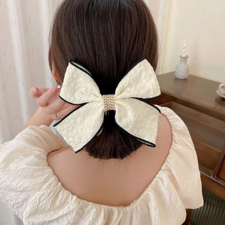 리본 액세서리 헤어핀 신상 여성 머리핀 캐주얼 패션
