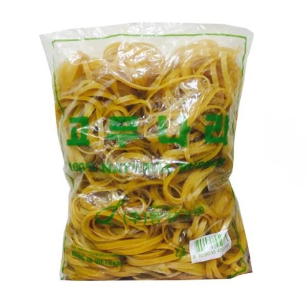동양고무밴드 두꺼운고무줄 노란고무줄 8cm 1KG