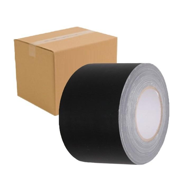 무광 면테이프 흑색 75mm x 50M 18개 (1박스)