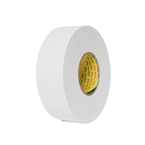 태영 EVA 백색 폼 스폰지 양면 테이프 2T x 50mm x 10M
