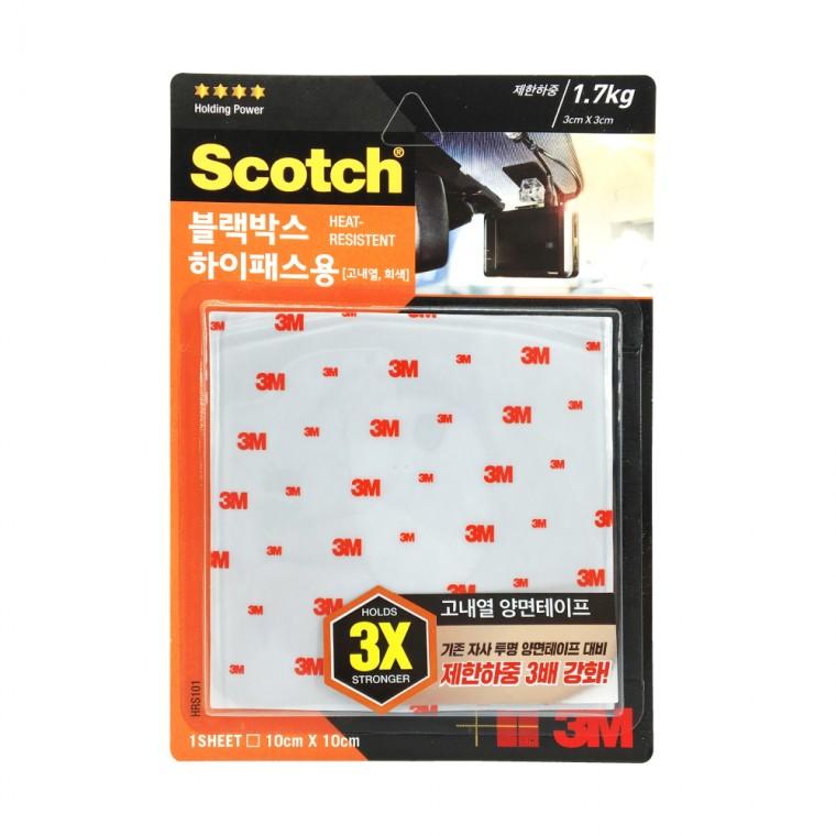 3M 스카치 HRS101 차량용 강력 고내열 폼 양면 테이프