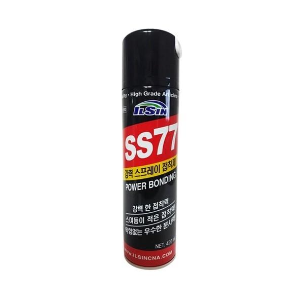 일신 ss77 강력스프레이접착제 보수제 접착제 420ml