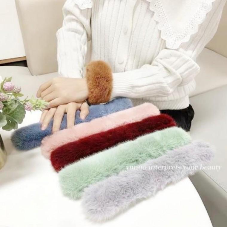 당고머리 포니테일 토끼털 헤어끈