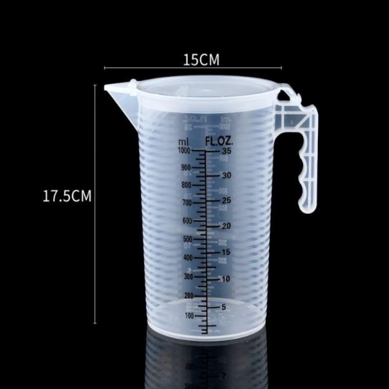 탈부착가능 뚜껑 비이커 대형1000ml(2개)