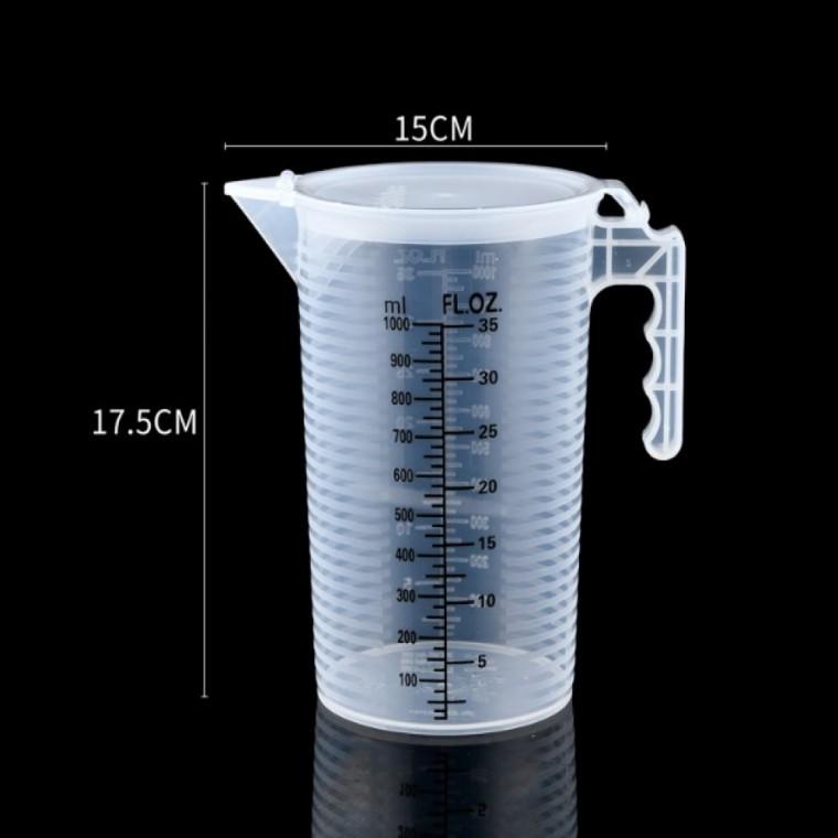 탈부착가능 뚜껑 비이커 대형1000ml(2개)