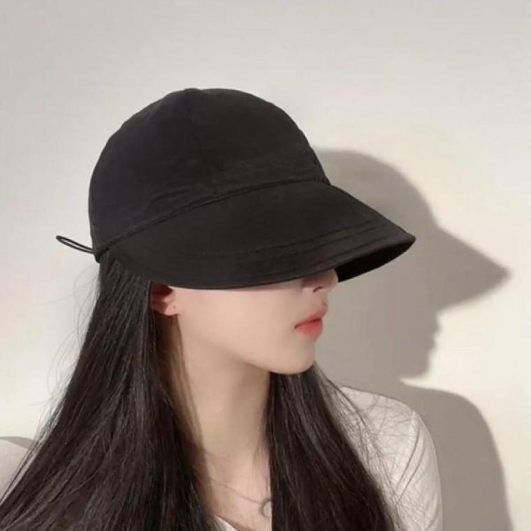 베이직 캐주얼 스트랩 여성 소두 모자 so-hat