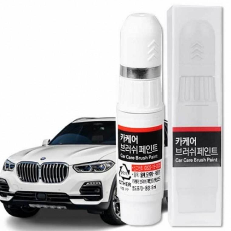 BMW 붓펜 A83 글래시어실버 문콕 도색 휠복원