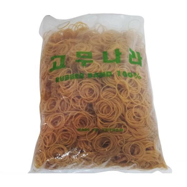 대용량 노란 고무줄 고무밴드 4cm 1kg