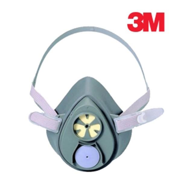 3M 3200 반면형 마스크 면체