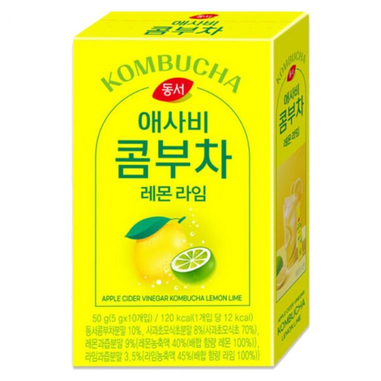 동서 애사비 콤부차 레몬 라임 10T (50g)