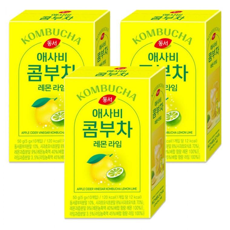 동서 애사비 콤부차 레몬 라임 30T (150g)