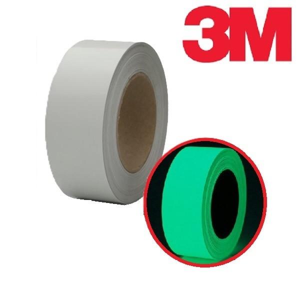 3M PVC축광테이프 야광형광 VP1587 미터판매 50mm x 1M