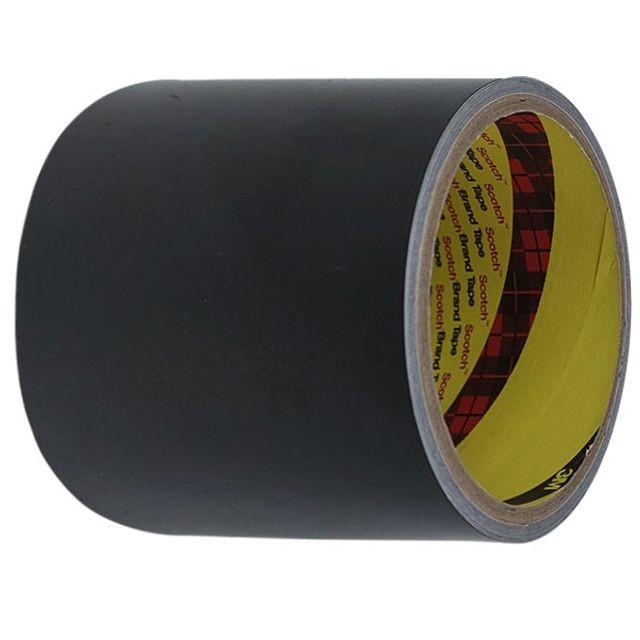 3M 검정 반사테이프 100mm x 2.5M 안전 스티커