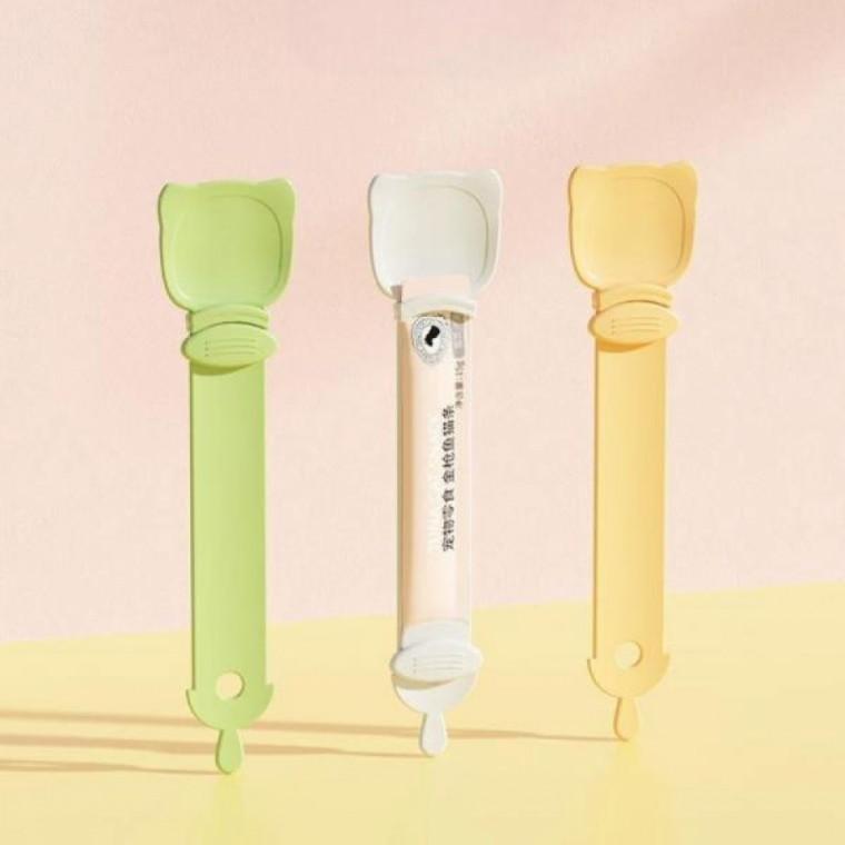 고양이 간식 스푼 츄르 짜개 냥 숟가락
