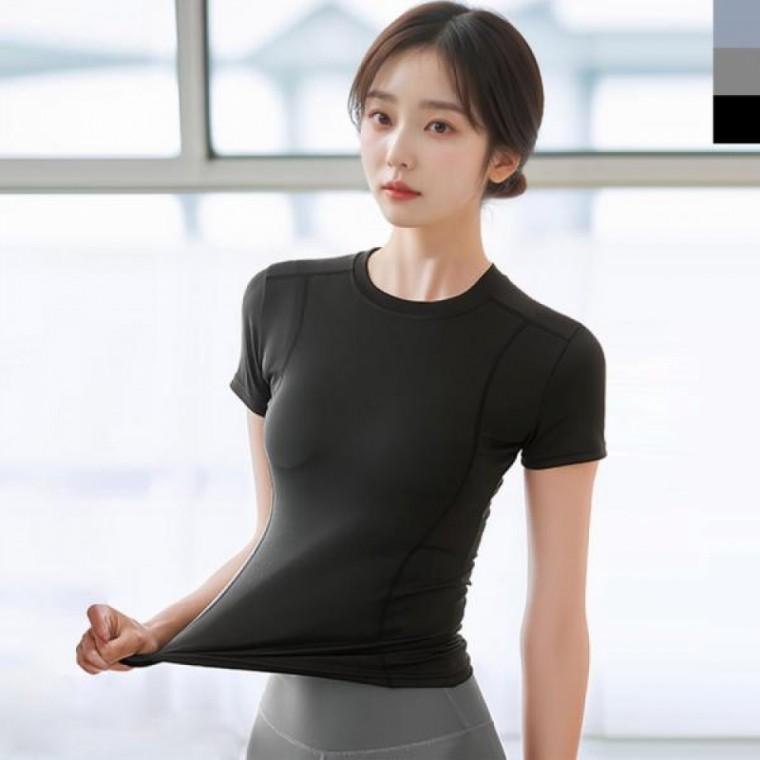 NKJN MTDX40 여자에어로슬림핏반팔티