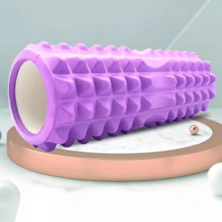 폼롤러 홈트 PVC 스트레칭 돌기 마사지