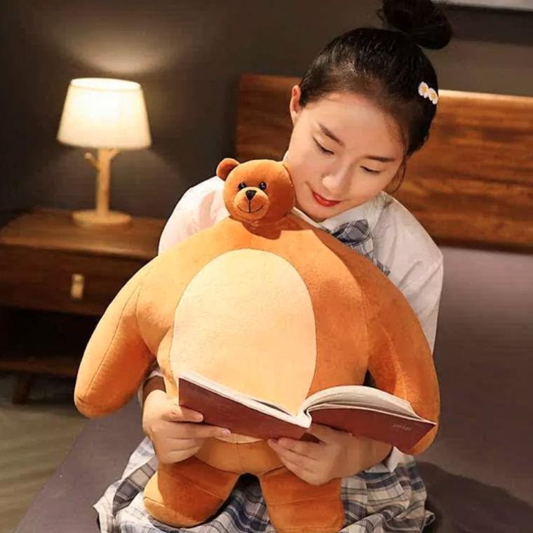 어깨깡패 소두곰 인형 24센티 머리작은 소두 대두 곰돌이 봉제 미니 곰 가방고리인형 선물 여자친구