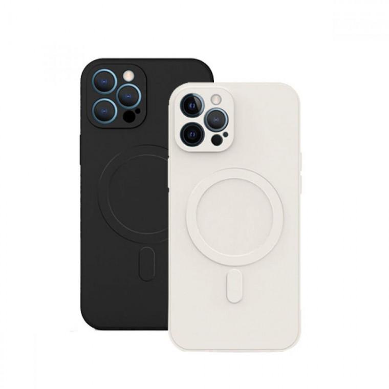 아이폰 맥새이프 코튼 컬러 소프트 범퍼케이스 iPhone16 15 14 플러스 13 프로 12 미니 11 XS 맥스 XR