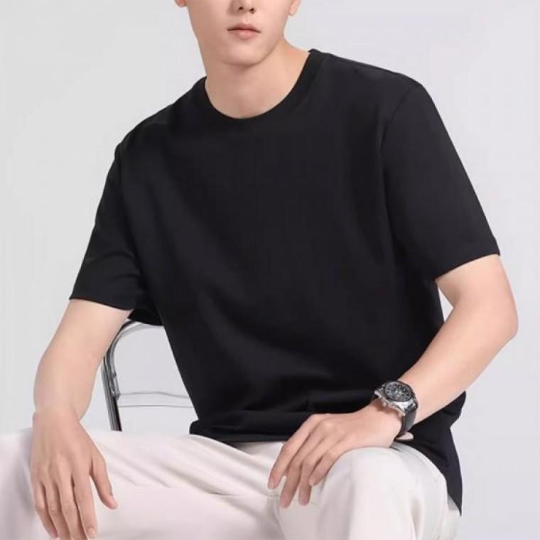 여름 쿨 반팔 티셔츠 심플 캐주얼룩 남녀공용 반팔티
