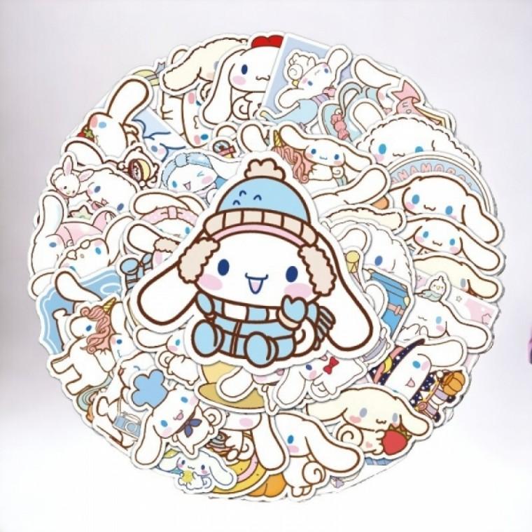 산리오 칭찬 보상 꾸미기 스티커 중복없는 시나모롤 50p