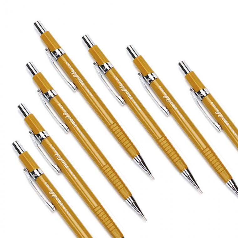 0.9mm 제도샤프 PRO 12개입(황색) 필기용샤프