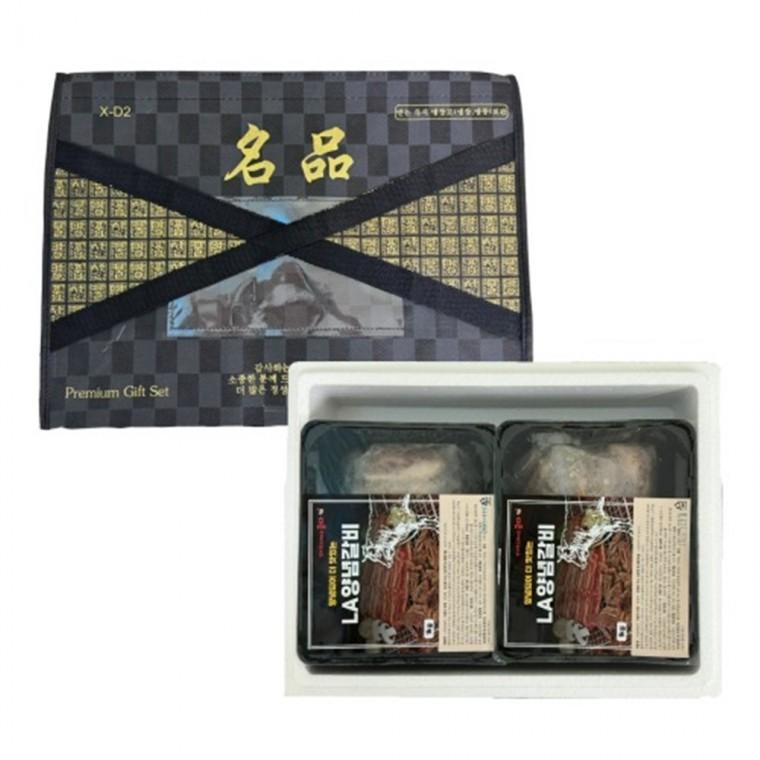 VDG LA양념갈비 선물세트 1kgx2