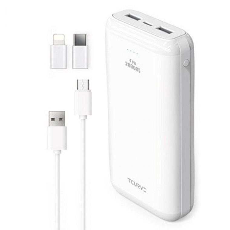 스마트폰배터리 18W PD 스마트폰 20000mAh 보조배터리